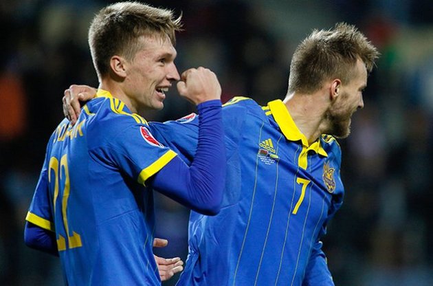 Сергій Сидорчук забив у першому ж матчі за збірну