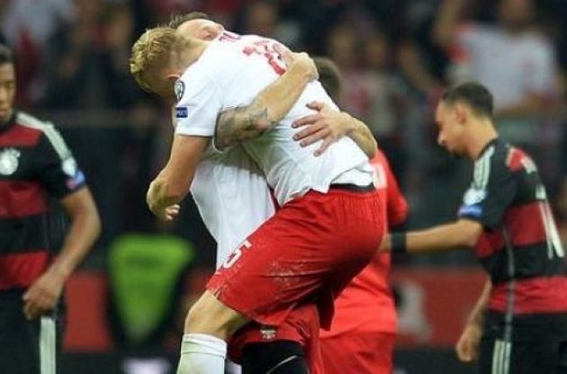 Сборная Польши нанесла Германии первое за 18 матчей поражение