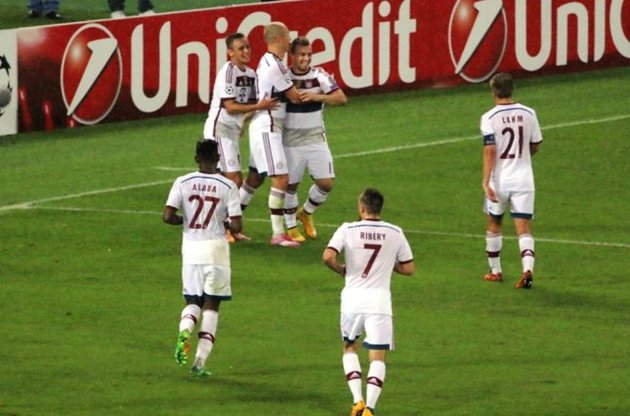 "Бавария" учинила погром в Риме, забив в ворота итальянцев семь голов