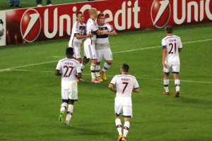 "Бавария" учинила погром в Риме, забив в ворота итальянцев семь голов