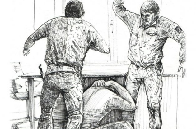 "Бэнкси из Донецка" нарисовал, как его пытали боевики