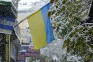 Ивано-Франковск засыпало снегом