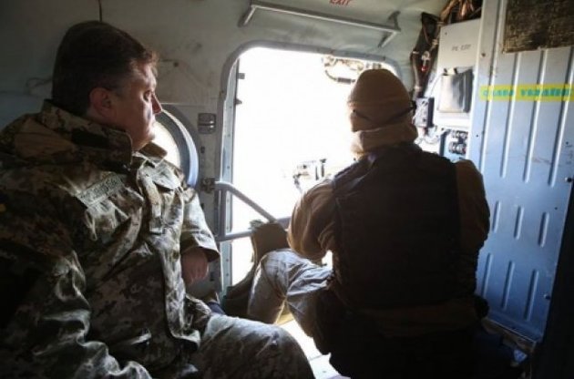 Порошенко отправился в Донбасс