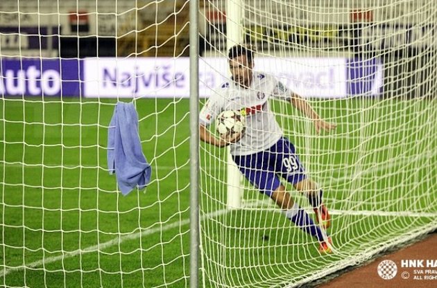 Артем Мілевський зумів забити перший гол за &quot;Хайдук&quot;