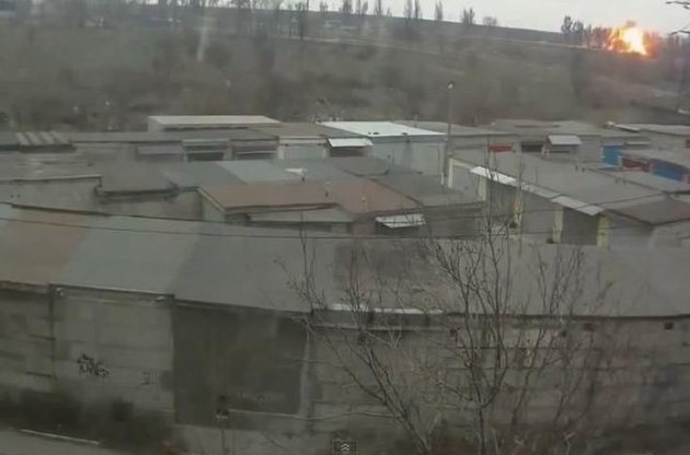 Опубликовано видео теракта в Мариуполе