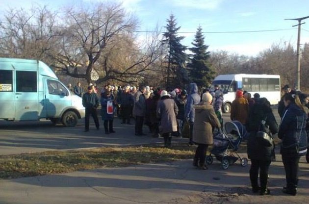 В занятой террористами Макеевке начался голодный бунт