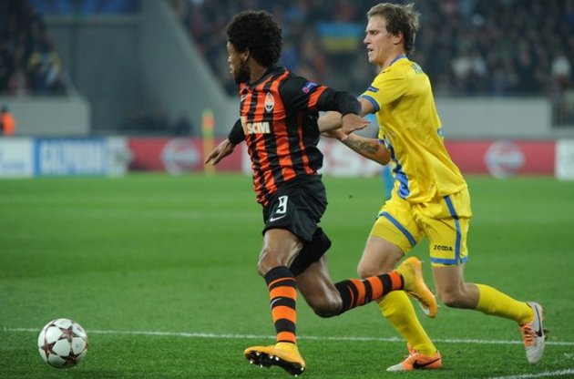 Луїс Адріану - кращий бомбардир українських клубів в єврокубках