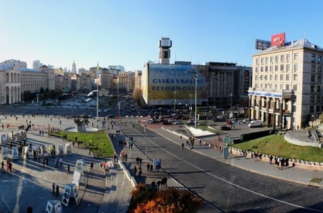 Начало Институтской в Киеве переименуют в улицу Героев Небесной сотни