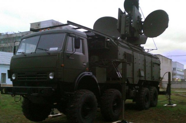 Красуха-4 - система для электронных атак против авиации. Центр Донецка.