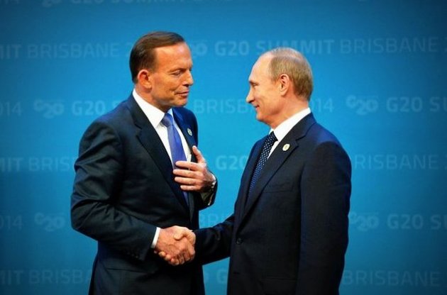 "Жесткий" термин Эббота в адрес Путина получил более "легкий" вариант значения