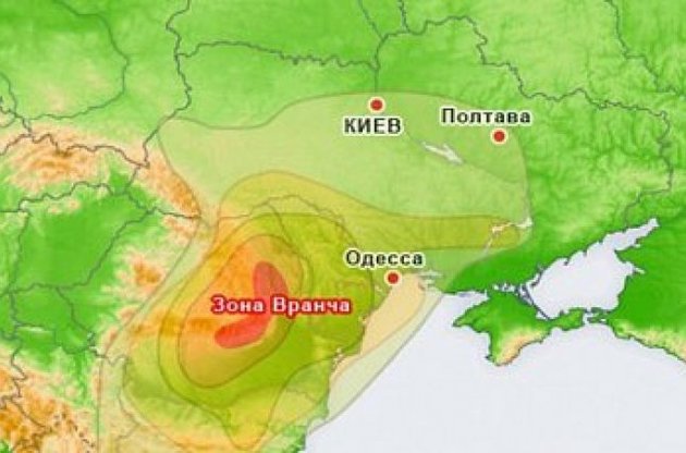 Землетрус у Румунії докотився до України