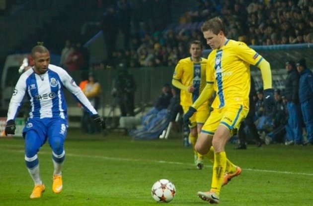 БАТЭ потерпел поражение от "Порту"