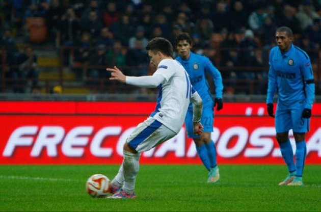 Коноплянка не зумів забити гол у ворота "Інтера"