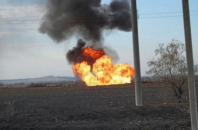 В Донецке из-за обстрела горит газопровод - СМИ