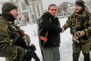 Охлобыстин в Донецке назвал россиян, не поддерживающих "Новороссию", извращенцами и подонками