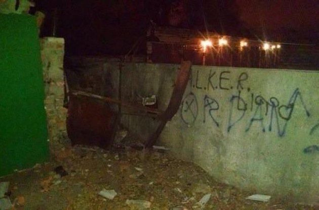 Недавно в Харькове произошел взрыв возле забора воинской части