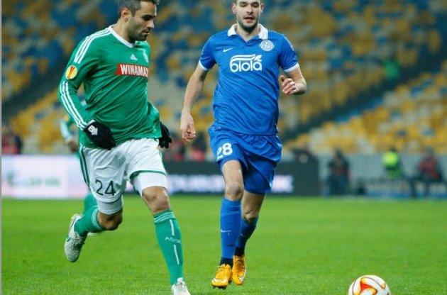 &quot;Днепр&quot; сумел в заключительном поединке Лиги Европы обыграть &quot;Сент-Этьен&quot;