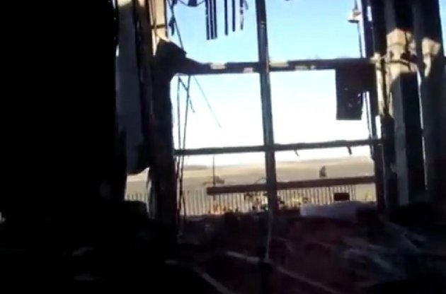 Старый терминал донецкого аэропорта, скриншот