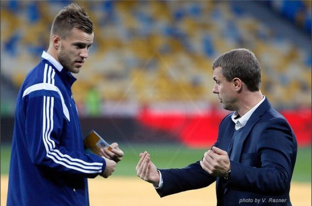 Ребров считает Ярмоленко настоящим лидером &quot;Динамо&quot;