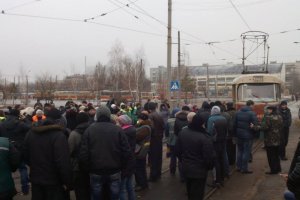 В Киеве из-за забастовки трамваи не вышли на маршруты