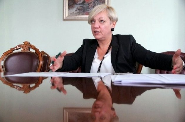 Гонтарєва пояснила падіння гривні минулого тижня курсом рубля