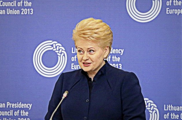 Президент Литви відмовилася від запрошення в Москву на 9 травня