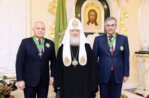 Пропагандиста Киселева наградили православным орденом