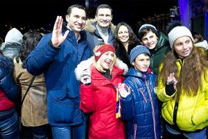 Кличко відкрив святкування Нового року в Києві
