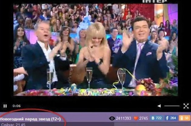 "Інтер" можуть позбавити ліцензії за трансляцію завзятих Кобзона, Валерії і Газманова на "блакитному вогнику"