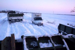 В трех областях Украины частично восстановлено движение транспорта