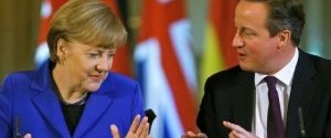 Кемерон і Меркель з нетерпінням чекають подальших переговорів між Києвом і Москвою