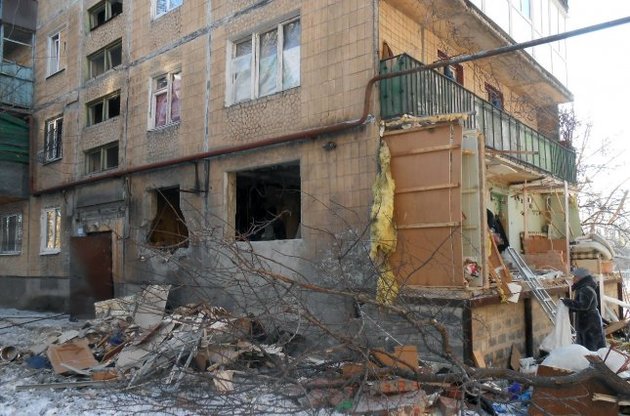 Поселок &quot;Октябрьский рудник&quot;, январь, 2015