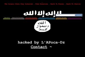 Хакери-ісламісти розмістили погрози на взламаних сайтах кількох міст Франції