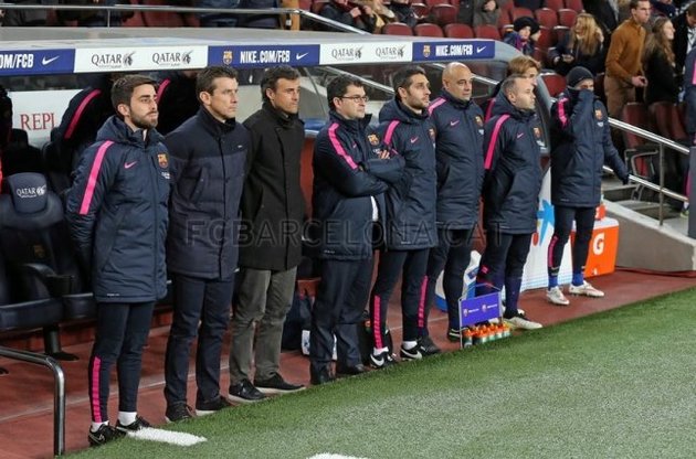Луїс Енріке (третій зліва) наприкінці сезону може залишити &quot;Барселону&quot;