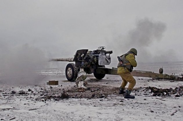 В зоне АТО погиб один украинский военный, 8 ранено