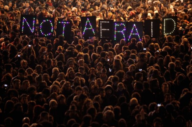 У Парижі проходить Марш єдності: онлайн-трансляція