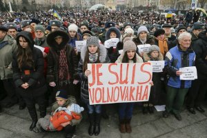 В Маршах мира в Киеве приняли участие десятки тысяч человек