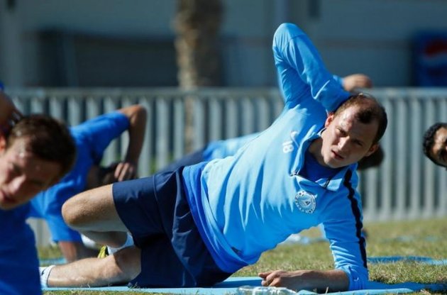 Роман Зозуля сумел забить гол в контрольном матче