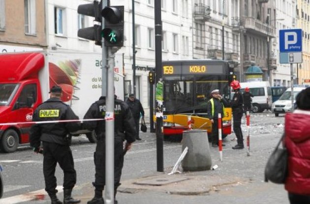 В центрі Варшави пролунав вибух.