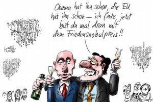 Карикатура на Путина выиграла конкурс политической карикатуры в Германии