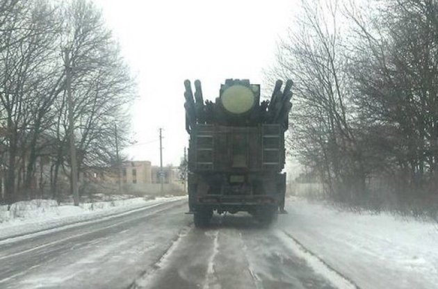 На вулицях Шахетрска був помічений "Пацирь-С1"