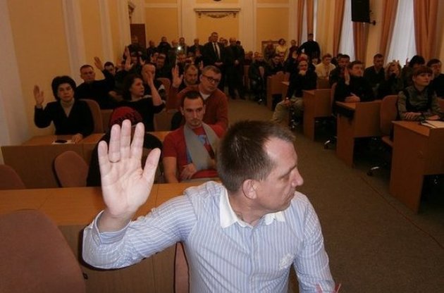 Міська рада Полтави, 2 лютого 2015 року, визнала РФ агресором