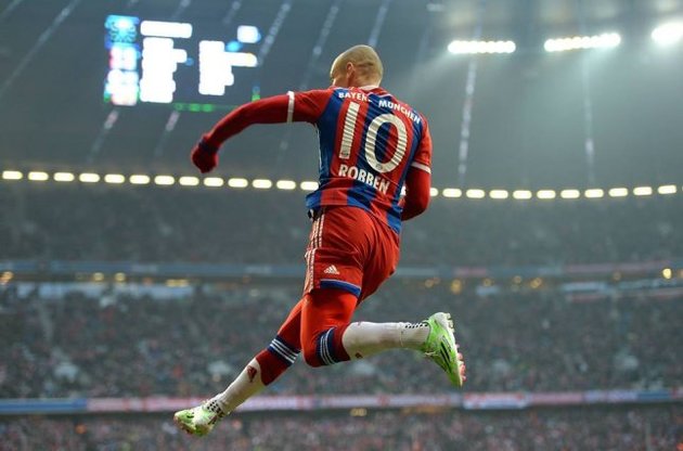 Арьєн Роббен відзначився двома голами