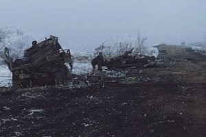 Группа украинских военных попали в плен под Дебальцево
