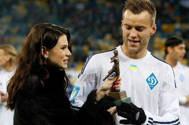 Андрій Ярмоленко отримав нагороду за кращий гол 2014 року