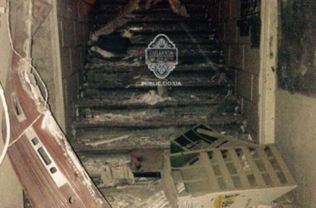 В центре Одессы произошел мощный взрыв