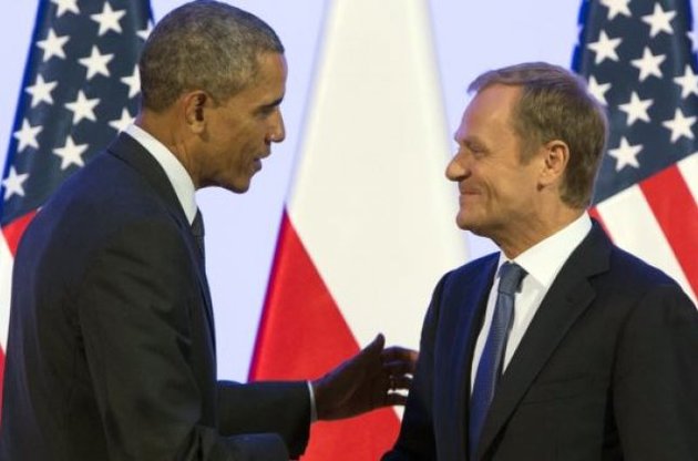 Обама і Туск відзначили трансатлантичну єдність щодо питання санкцій проти Росії