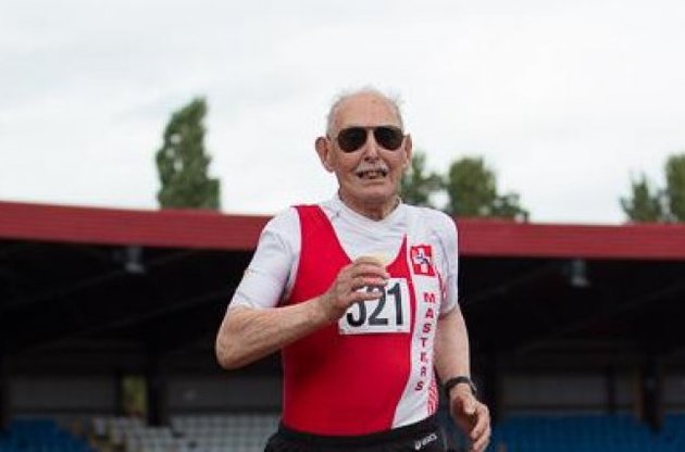 95-летний пенсионер из Великобритании побил мировой рекорд в беге на 200 метров