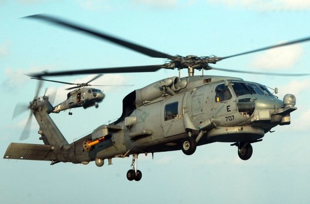 В США разбился военный вертолет