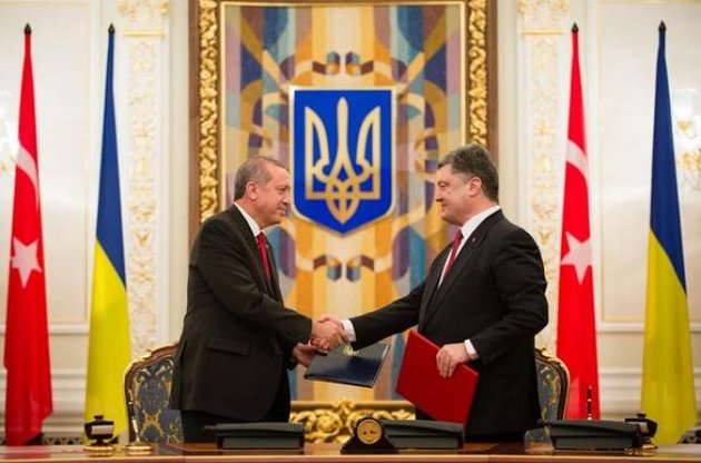 Эрдоган приехал в Киев